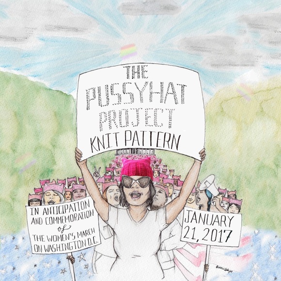 Pink Pussyhat Women’s March on Washington - Picture 12 of 13